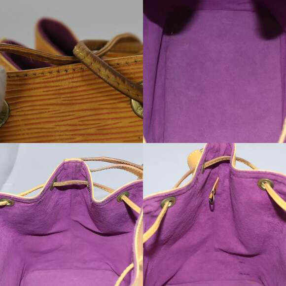 LOUIS VUITTON Epi Petit Noe Shoulder Bag Yellow M44109 - Picture 12 of 13